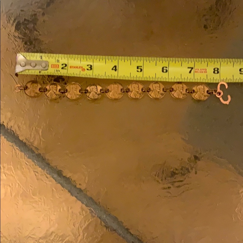 Copper penny bracelet - Picture 10 of 11